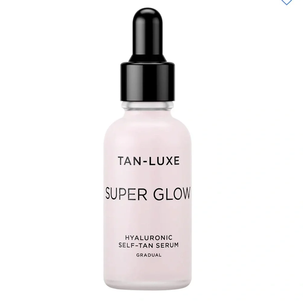 TAN-LUXE Super Glow Hyaluronic Self-Tan Serum 1oz $49 NIB CLEAN BEAUTY